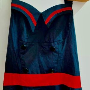 Cute vintage black and white dress